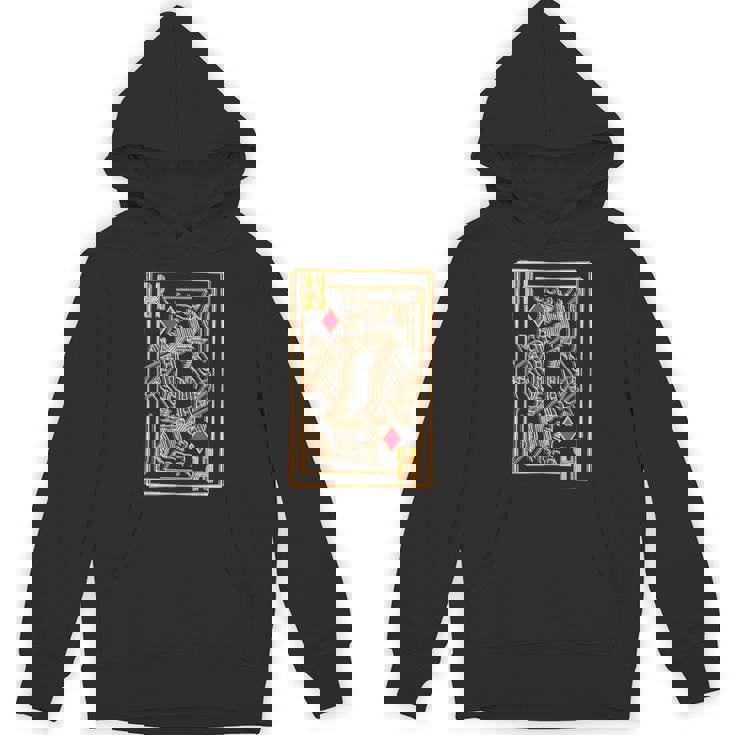 トランプ レトロ ダイヤモンド キング パーカー