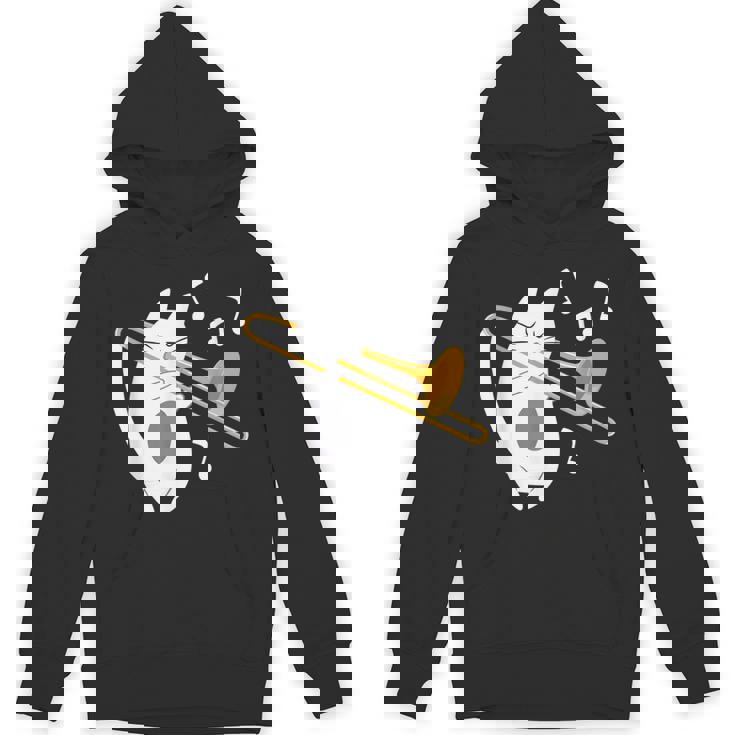 トロンボーン奏者 猫 トロンボーン奏者 音楽好き パーカー