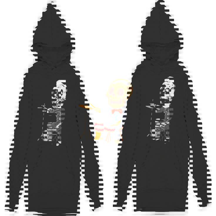 ドラミング スケルトン ドラム プレーヤー ドラマー パーカッション ドラム 長袖tシャツ パーカー