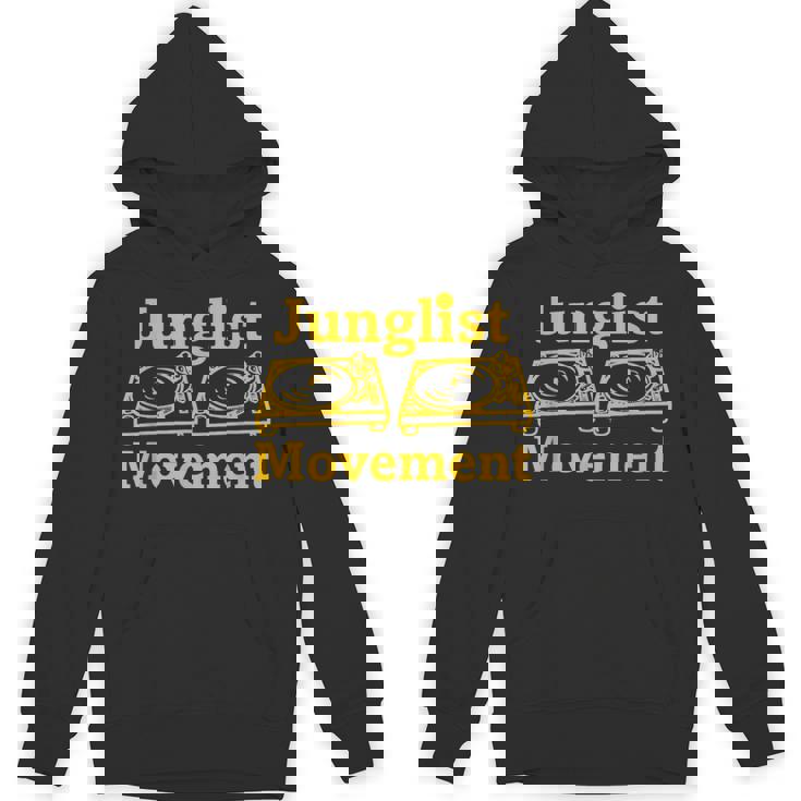 ドラムンベース レイバー ジャンクリスト ムーブメント Dj ターンテーブル アート デザイン パーカー