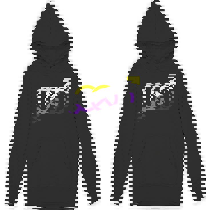 ノンバイナリー・プライド無限大 パーカー