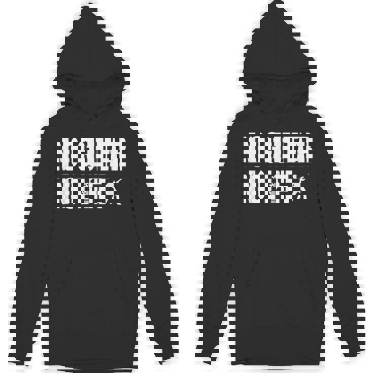 ノーギターノーライフ ギター好き ギター エレキギター ポップ音楽 ロック音楽 軽音部 バンド パーカー