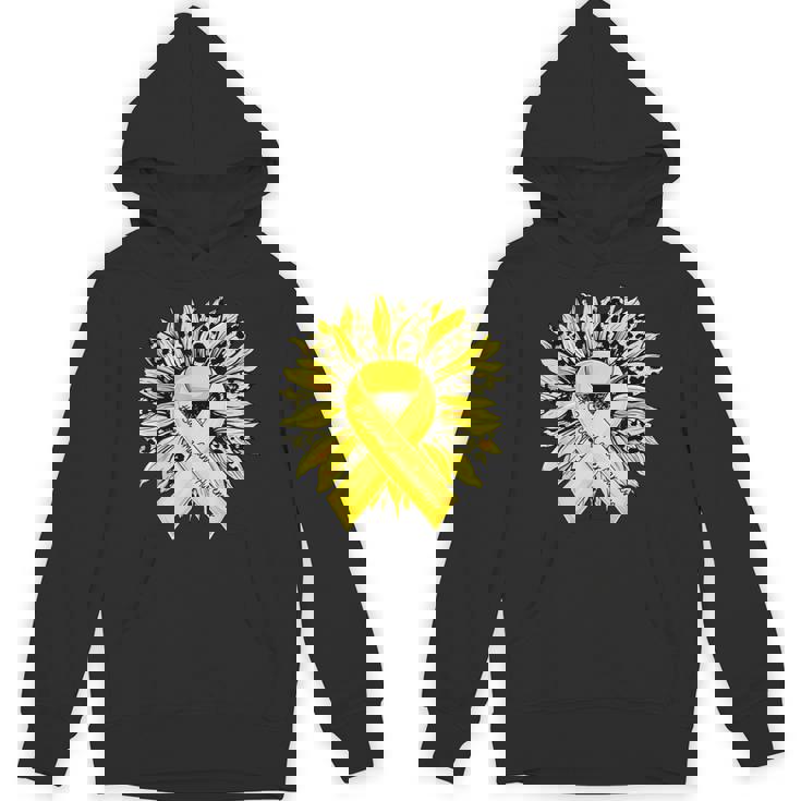 ヒョウ ヒマワリ イエローリボン 肉腫 がん啓発 パーカー