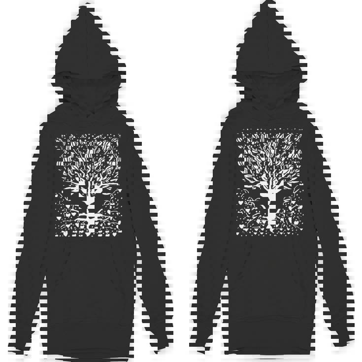 ビアズリーオーブリー作 マグノリアツリー 1895 長袖tシャツ パーカー