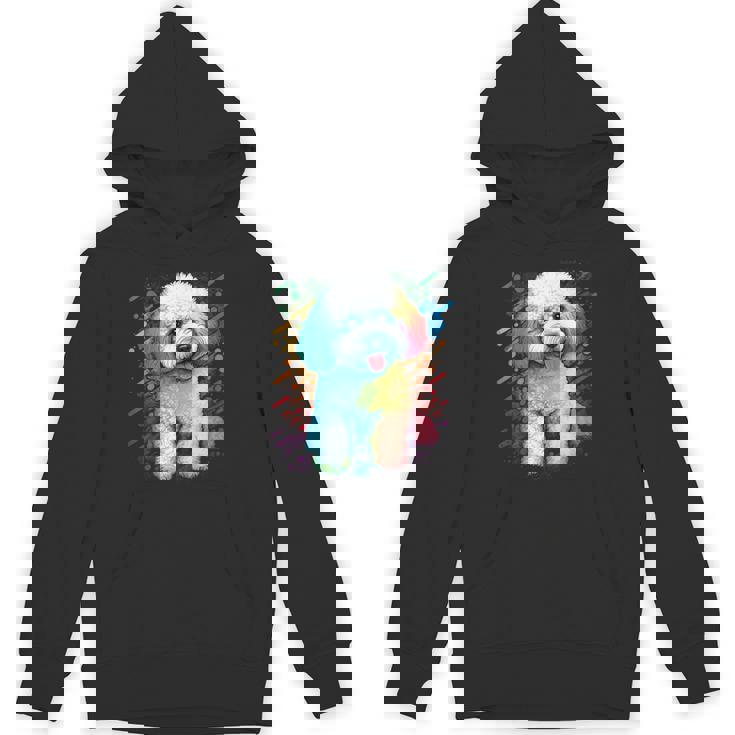 ビション・フリーゼ好きのかわいいビション・フリーゼの犬 パーカー