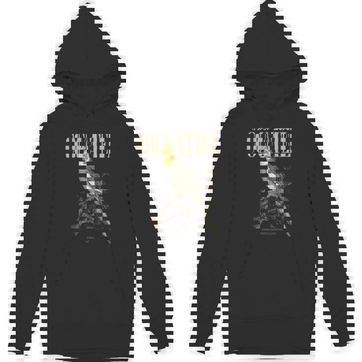 ビンテージ オカメインコ バードウォッチング アート 自然 愛 鳥 長袖tシャツ パーカー