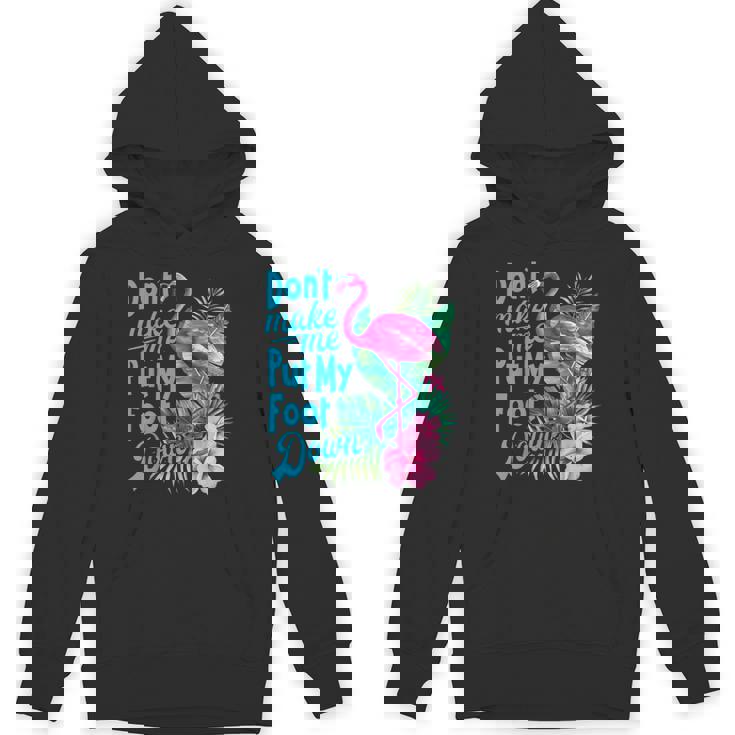 ピンクのフラミンゴ パーカー