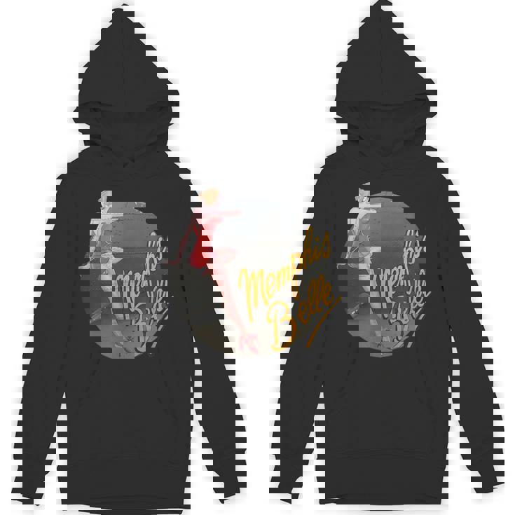 ピンナップガールww2 B-17フライングフォートレスメンフィス・ベル パーカー