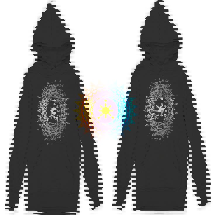 フィリピンの遺産 ヴィンテージ フィリピン国旗 アート ピース パーカー