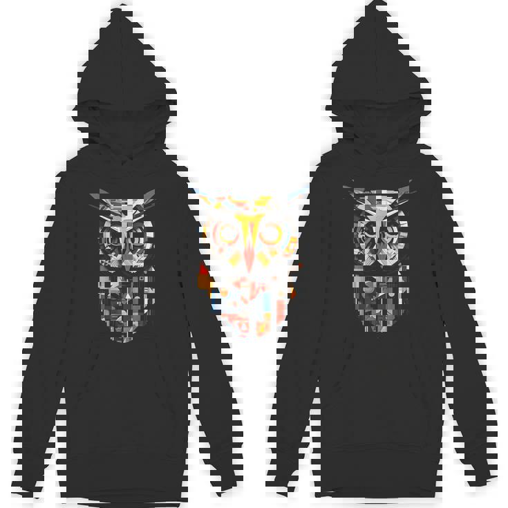 フクロウの恋人のアートワーク パーカー