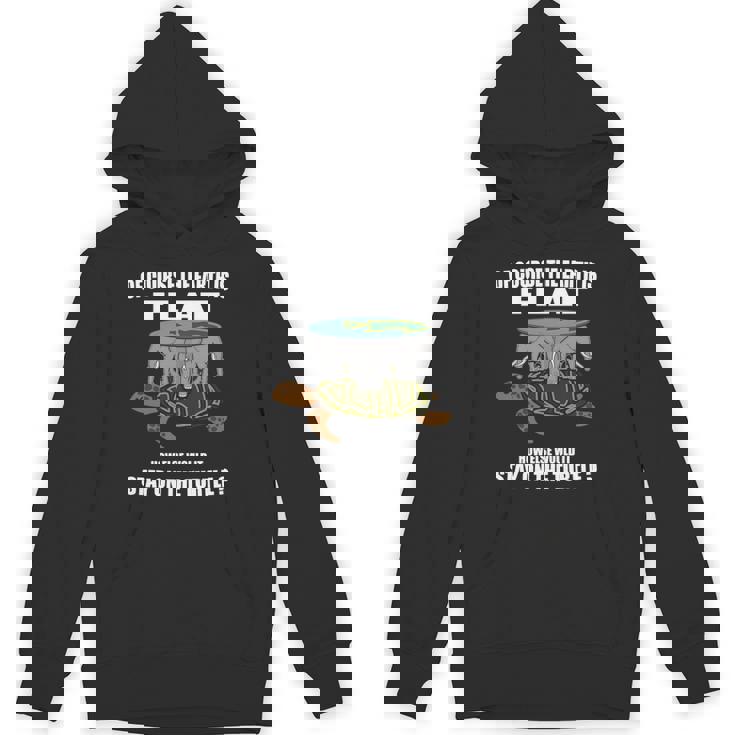 フラットアース理論 象 亀 フラットアース 面白科学 長袖tシャツ パーカー