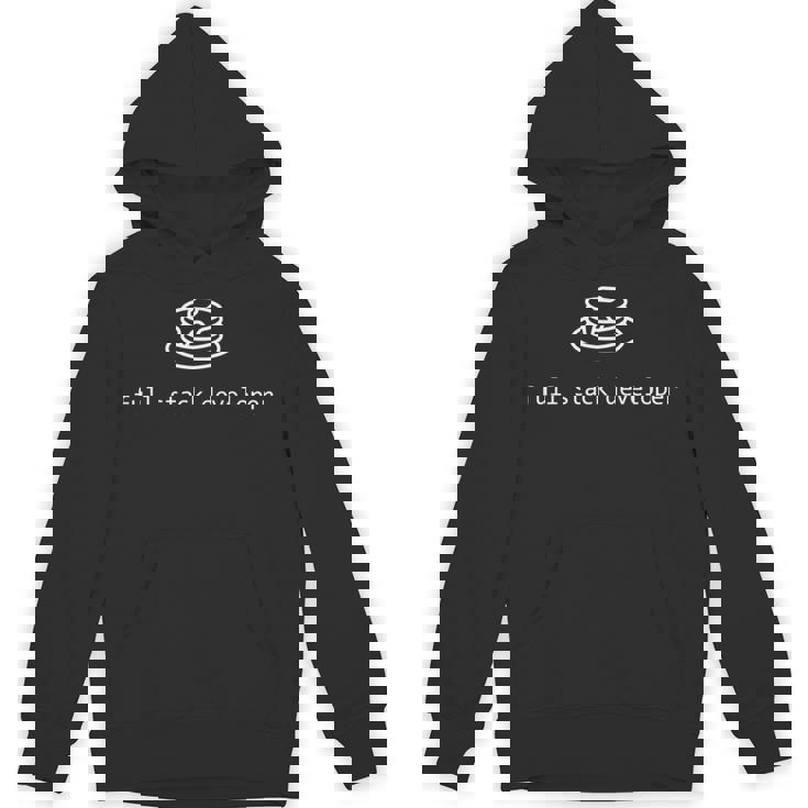 フルスタックの開発プログラマー 長袖tシャツ パーカー