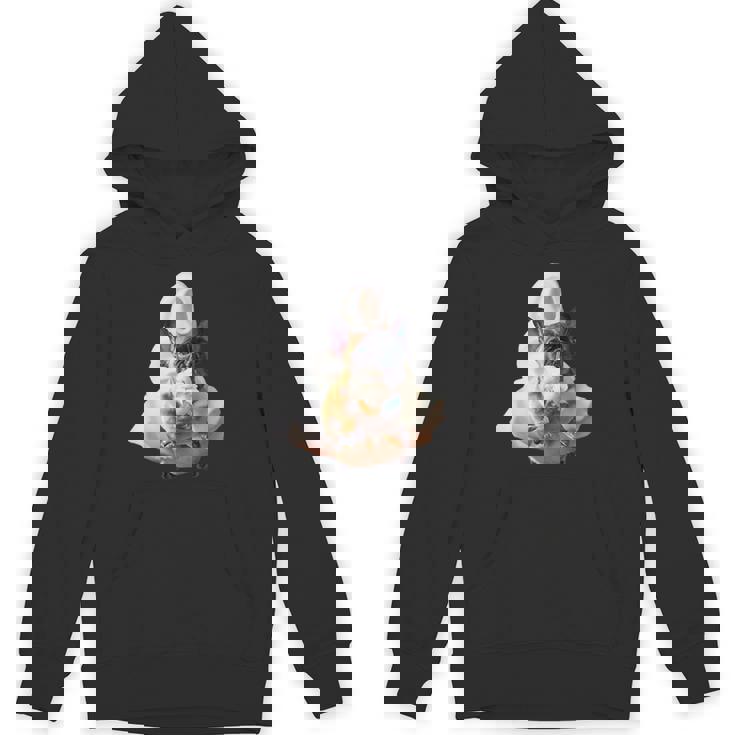 フレンチブルドッグ 犬 アイスクリームを食べる犬 面白い かわいい パーカー