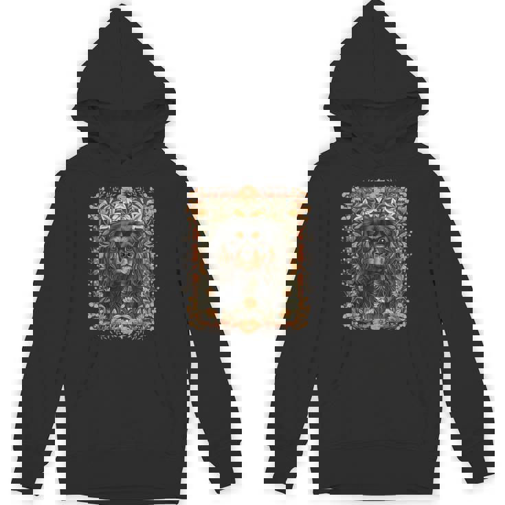 ブラックとタン キャバリア王チャールズ スパニエル ヴィンテージ パーカー