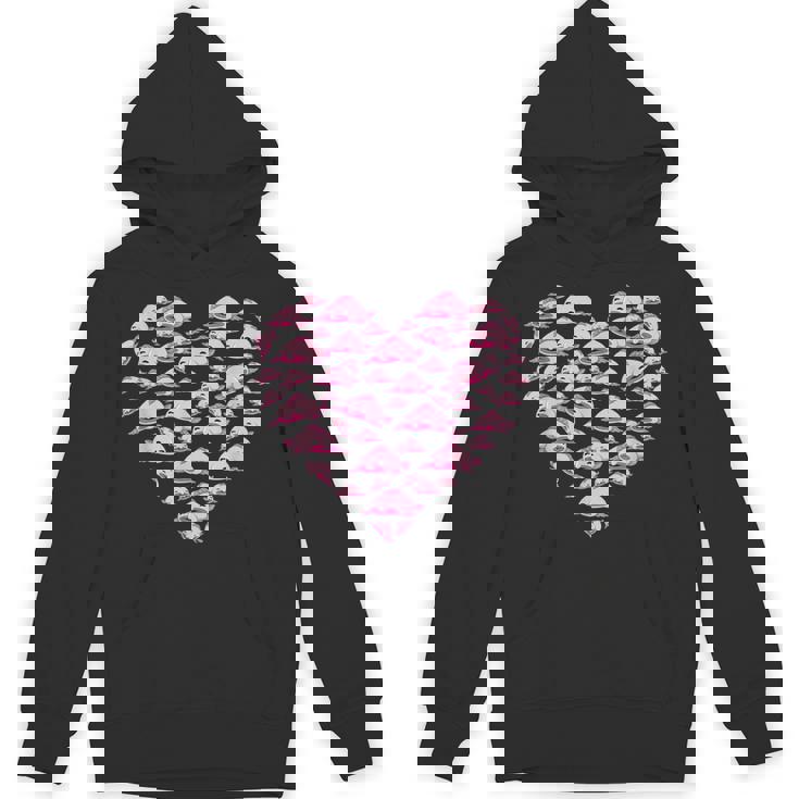 ブロブフィッシュ ラブ 深海 魚 海 動物 ハート ブロブフィッシュ パーカー