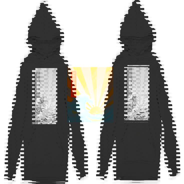 プリン 地球 日本語 浮世絵 和風デザイン 和柄 プリンは世界を救う パーカー