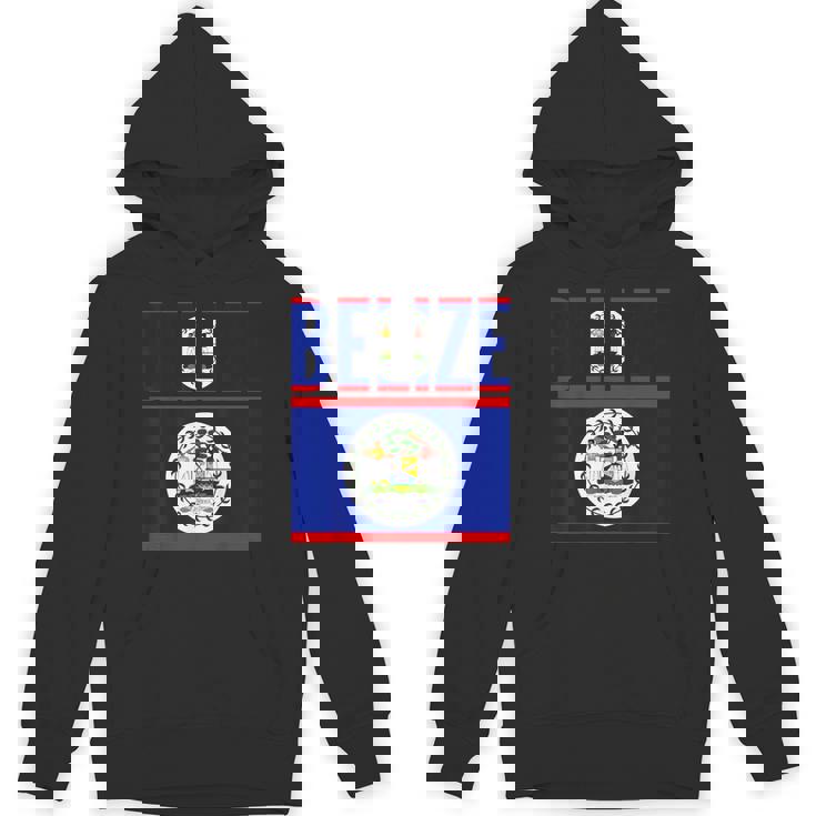 ベリーズ ベリーズの国旗 パーカー