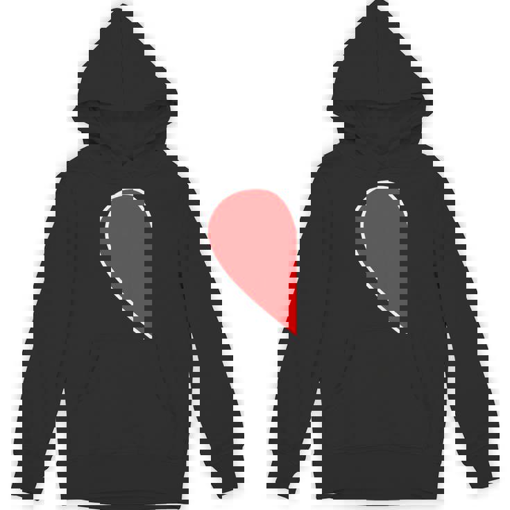 ペア ハート 親子 恋人（Left 左）（ビューティフルライフ）半分 コーデ リンク ルック かわいい パーカー