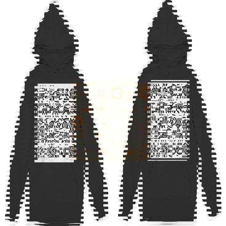 ペトログリフロックの彫刻ネイティブアメリカン パーカー