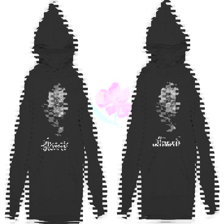 ペルー百合が大好きなアルストロメリアフラワー ピンク 2023 パーカー