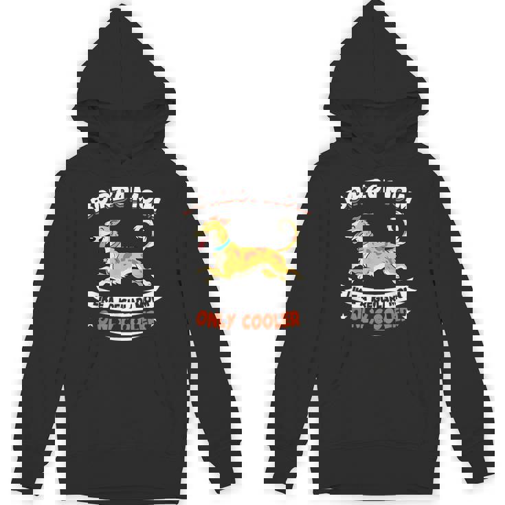 ボルゾイママ、まるで普通のママ専用クーラー-ボルゾイ犬 パーカー