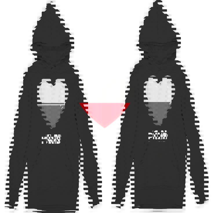 ポーランド国旗シャツ パーカー