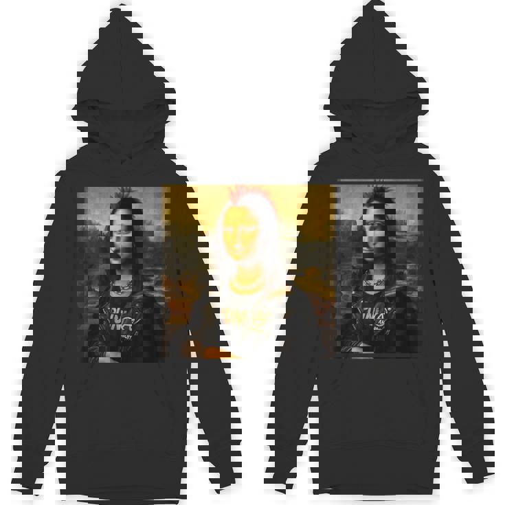 モナリザ パンク風 パロディデザイン パーカー