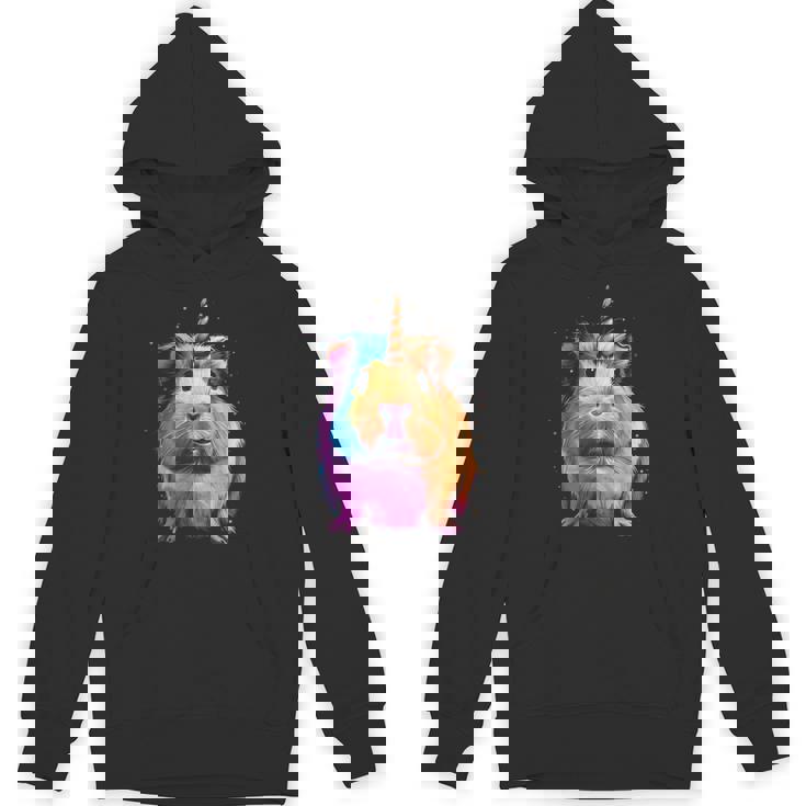 モルモット ユニコーン ギニコーン 面白い ペット モルモット好き 長袖tシャツ パーカー