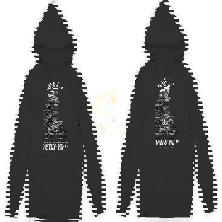 モンキーバイク 長袖tシャツ パーカー