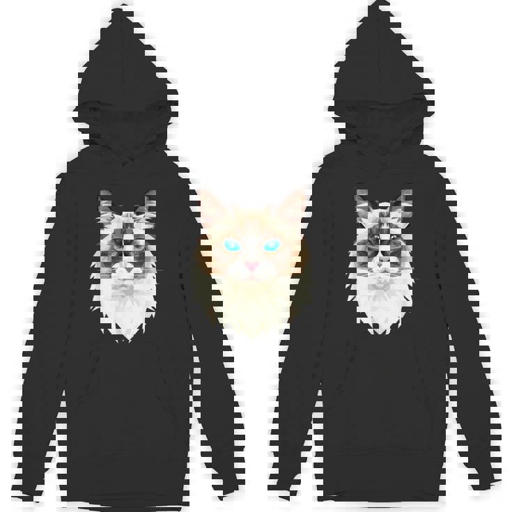 ラグドール猫ラグドール猫猫ママ甘いラグドール猫 パーカー