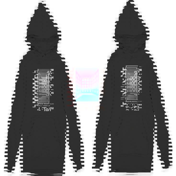 リミナルスペース 美的感覚 日本美的バイブデザイン パーカー