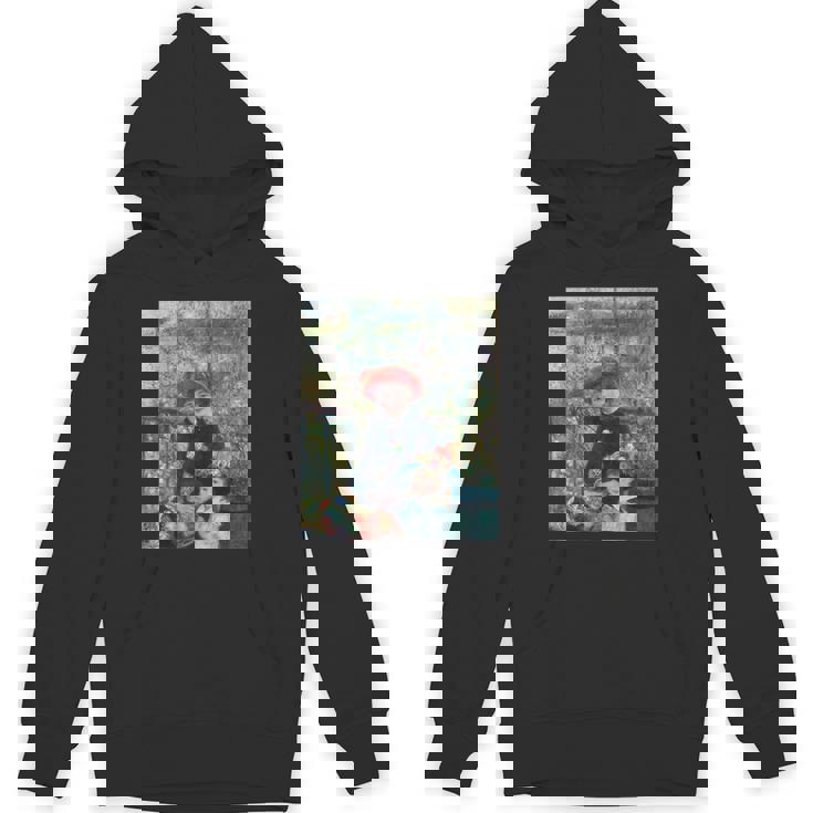 ルノワール二人の姉妹（テラス） パーカー