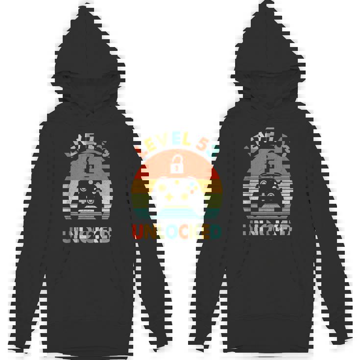 レベル53アンロック ヴィンテージ 53歳の誕生日ゲーマー 面白いゲーム パーカー