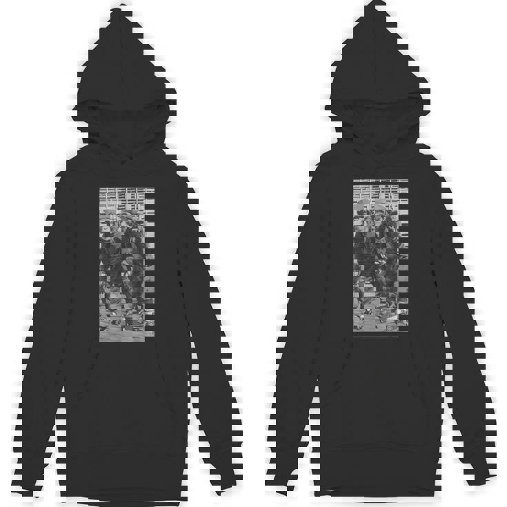 ローラースケートモンキーチンパンジーヴィンテージチンパンジーファニーモンキー パーカー