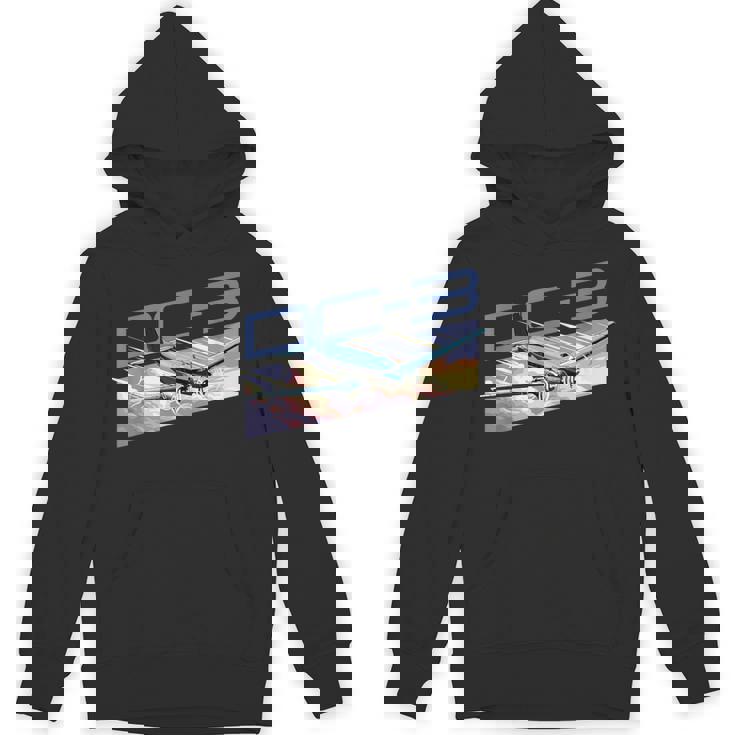 ヴィンテージ エアライン Dc-3 飛行機 パーカー