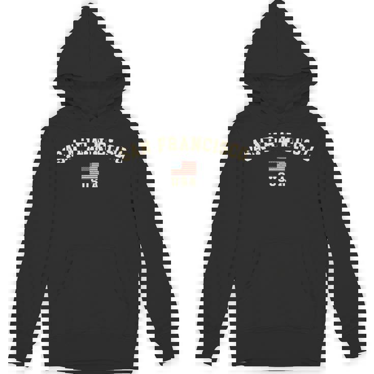 ヴィンテージ サンフランシスコ アメリカ アメリカ国旗 お土産 レトロ パーカー