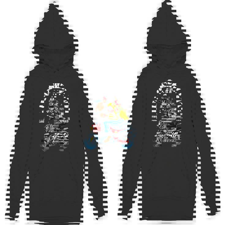 人生はモンキーバイク 長袖tシャツ パーカー