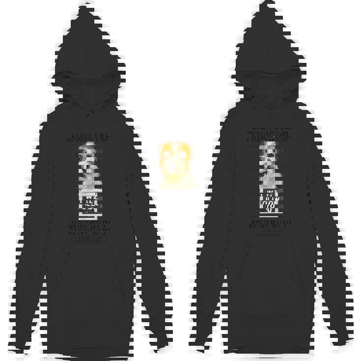 個人ストーカー 犬 ジャック・ラッセル・テリア I Will Follow You パーカー