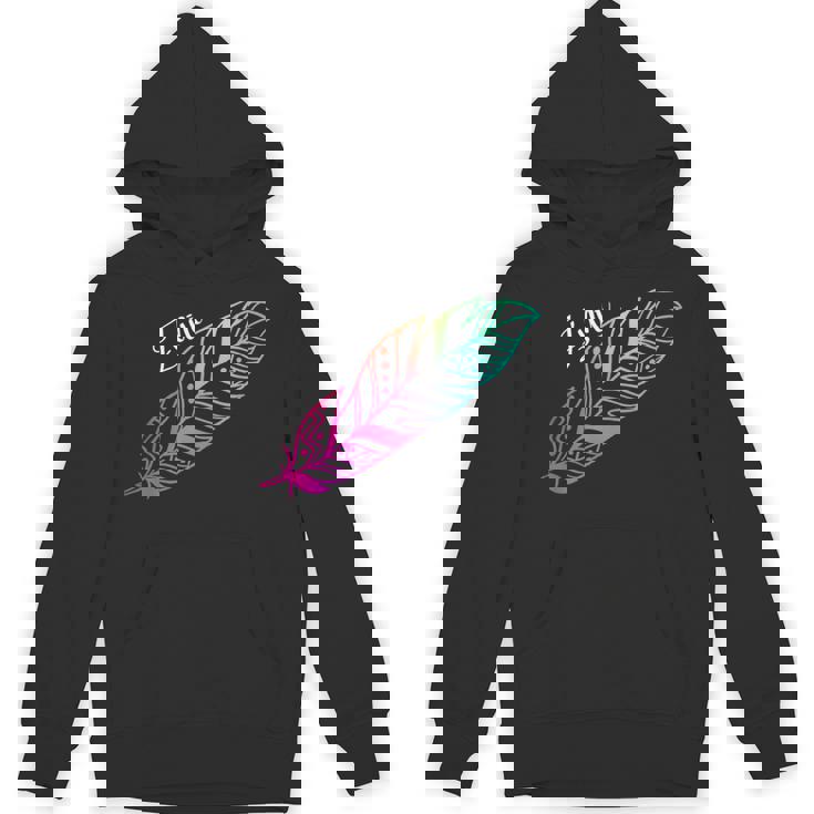 先住民フェザーtシャツ ネイティブアメリカン ズニ族 パーカー