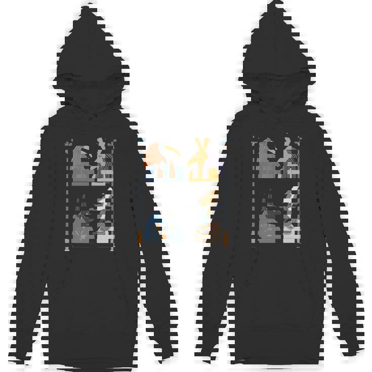 古代エジプトの神々 ファラオ神話 エジプトのピラミッド 長袖tシャツ パーカー