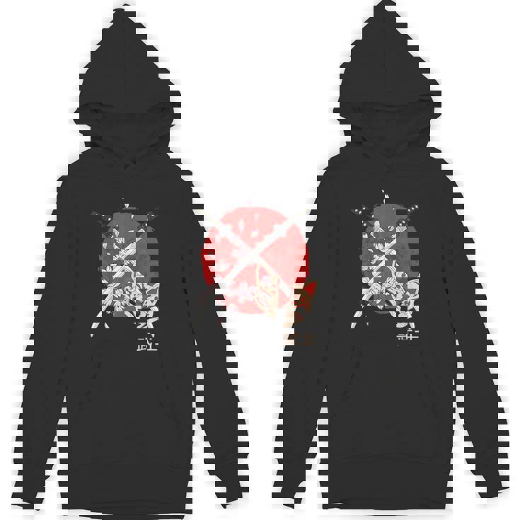 古代日本の桜 侍刀 パーカー