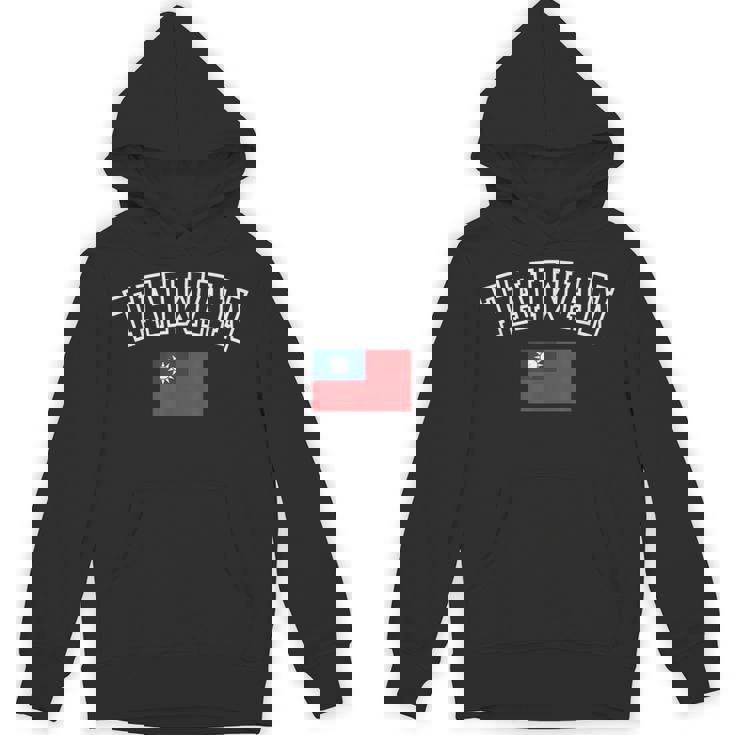 台湾国旗 ヴィンテージ アンティーク調 レトロ ヘリテージデザイン パーカー