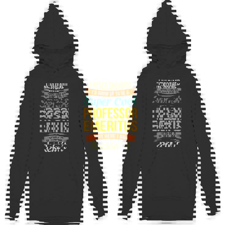 名誉教授ギフト 面白い感謝 パーカー