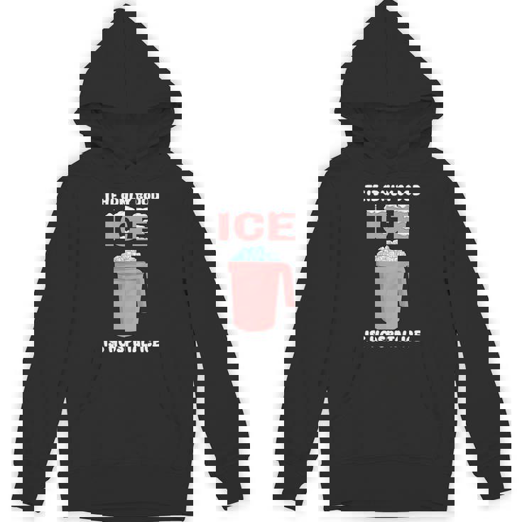 唯一の良い氷は病院の氷 長袖tシャツ パーカー