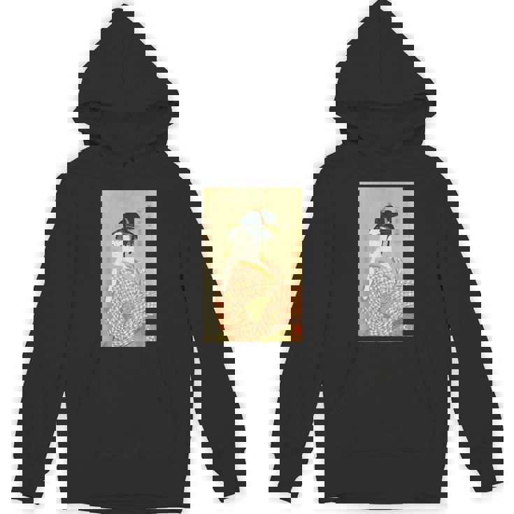 喜多川歌麿「婦女人相十品 ポペンを吹く娘」 パーカー