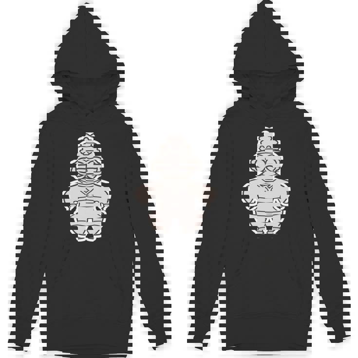 土偶 どぐう【ゆるフレンズ】遮光器土偶 歴史土器 長袖tシャツ パーカー