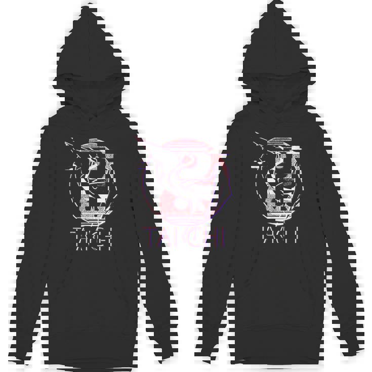 太極拳 陰陽鶴、瞑想エネルギー パーカー