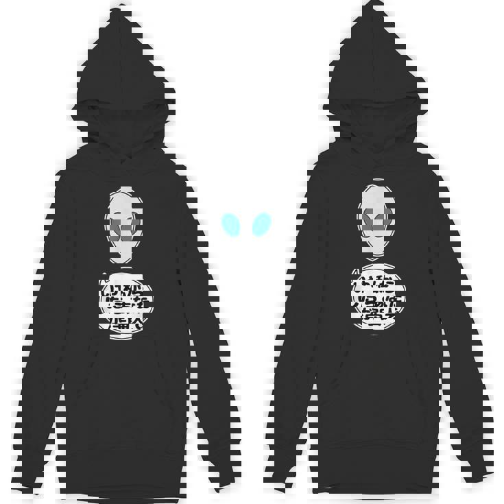 宇宙人 Alien エイリアン『いや私からしたらあなたが宇宙人で』（ナンカメンドクサイ）グレイ【ゆるフレンズ】面白い パーカー