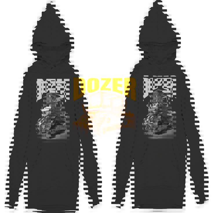 完璧な重機ブルドーザーtシャツ パーカー