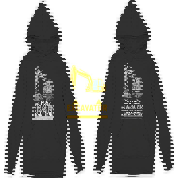 将来の掘削機オペレーターが重機ファンのトレーニングに参加。 パーカー